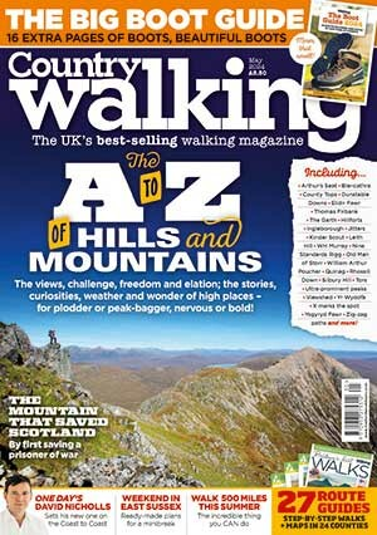 country walking magazine cover